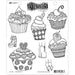 Dylusions - Cling Stamp Collections - Eat Me