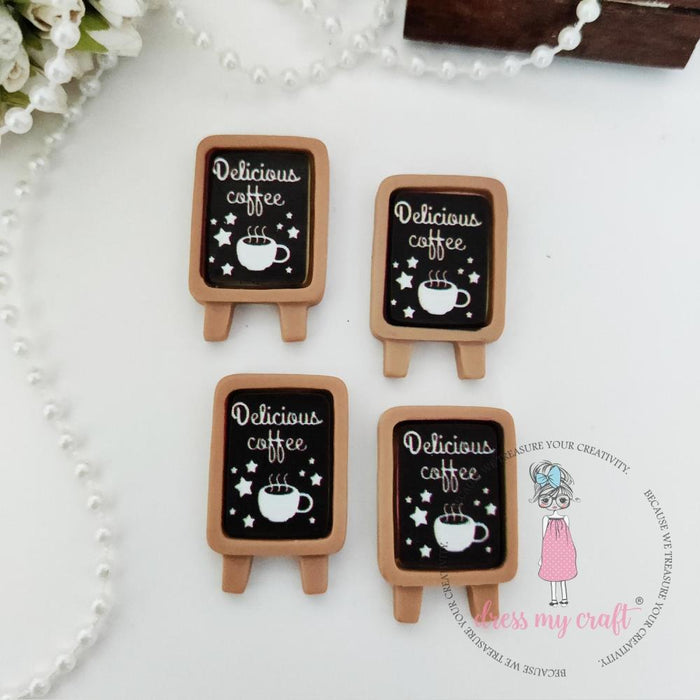 Dress My Crafts - Miniatures - Coffee Sign Board