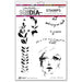 Dina Wakley - Media Cling Stamps 6"x9" - She Is Wise