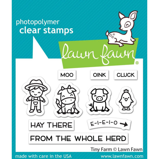 Lawn Fawn - Clear Stamps - Tiny Farm