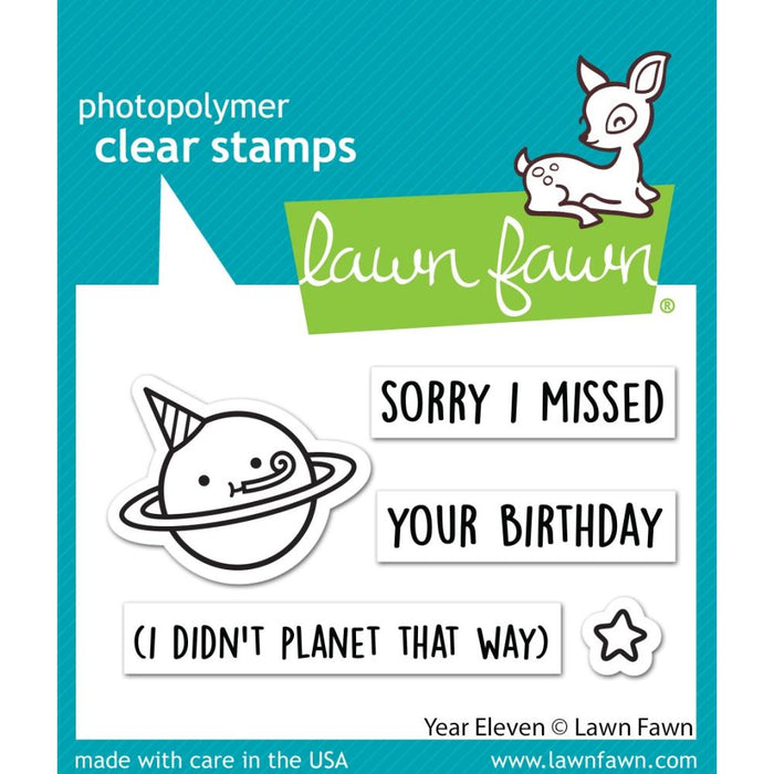 Lawn Fawn - Clear Stamps - Year Eleven