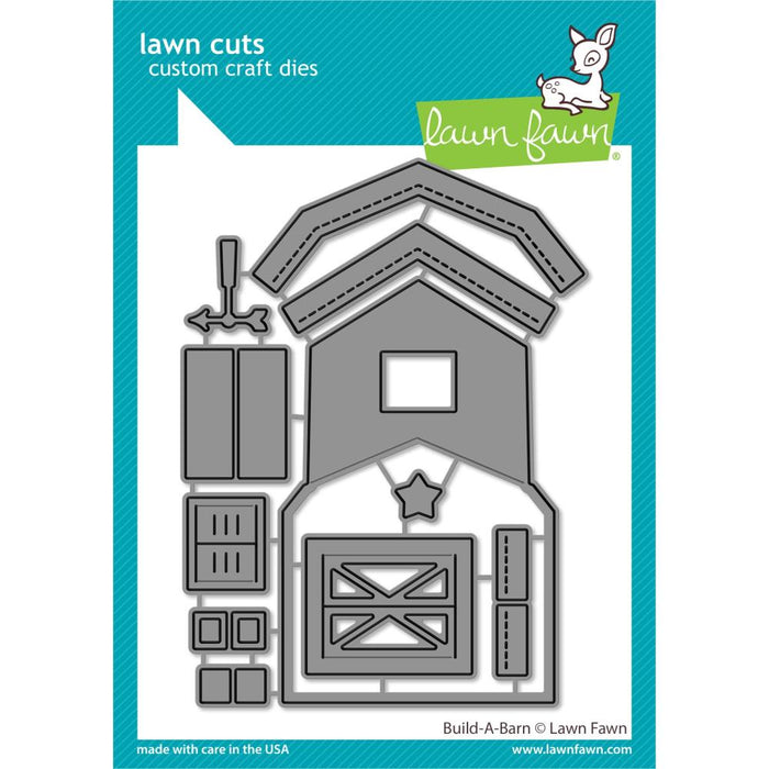 Lawn Fawn - Custom Craft Die - Build-A-Barn