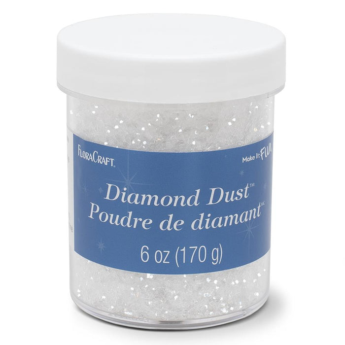 FloraCraft Diamond Dust Glitter 6oz