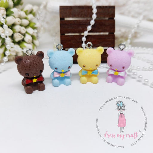 Dress My Crafts - Miniatures - Baby Bears W/Loop