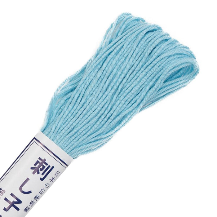 Olympus Sashiko Cotton Thread 22yd - Solid-Aqua