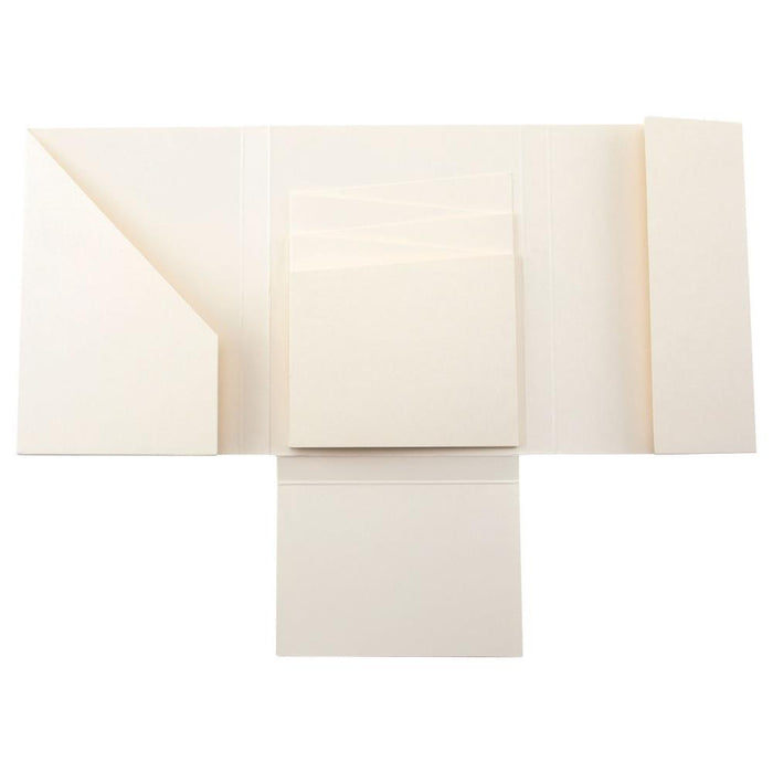 Idea-Ology Accordion Folio Off White