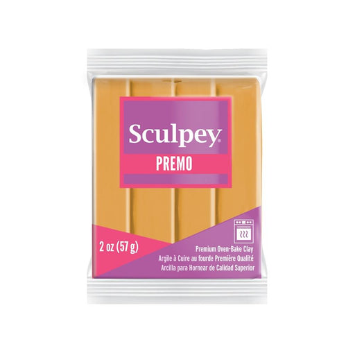 Premo Sculpey Polymer Clay 2oz- MUSTARD