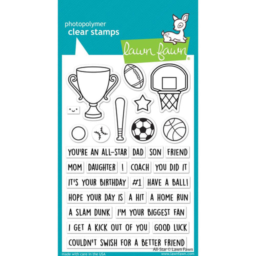 Lawn Fawn Clear Stamps 4"X6"