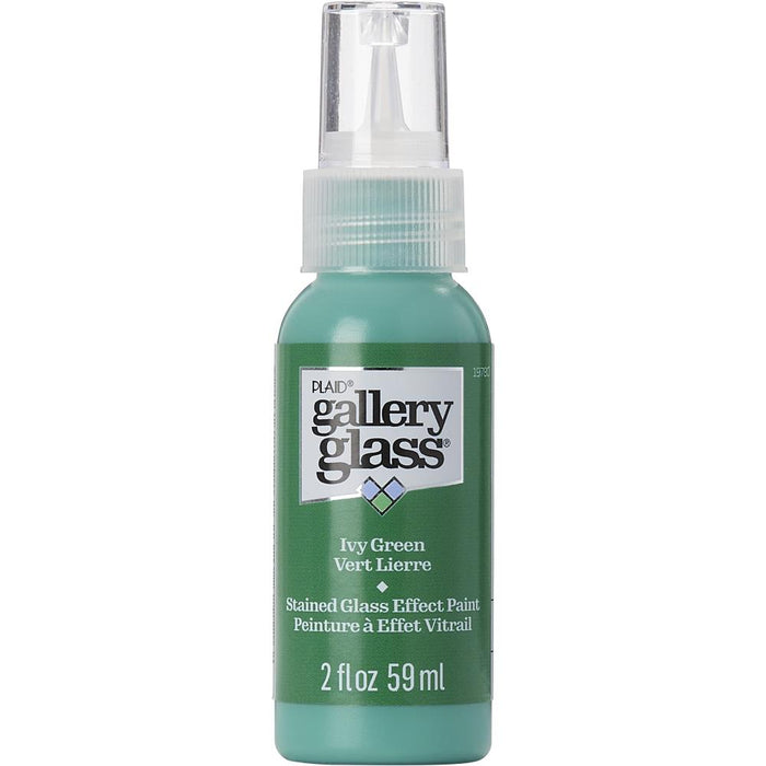 FolkArt Gallery Glass Paint 2oz- Ivy Green