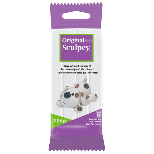 Sculpey Original Polymer Clay 1lb- WHITE