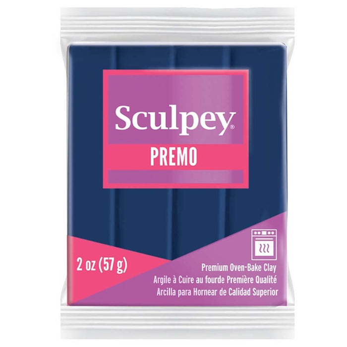 Sculpey Premo Premium Oven-Bake Clay 2oz - Navy