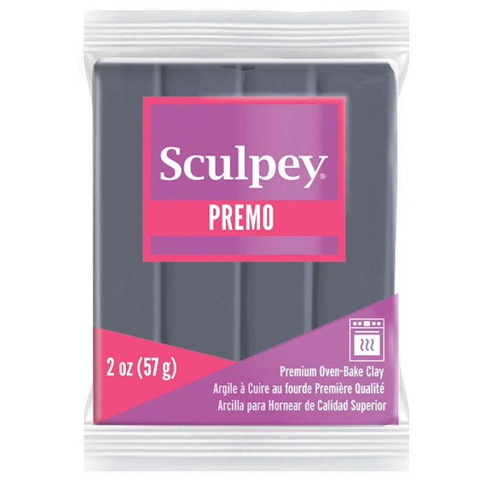 Sculpey Premo Premium Oven-Bake Clay 2oz - Slate Gray