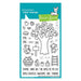 Lawn Fawn Clear Stamps 4"X6"-Apple-Solutely Awesome-CLEAR SWTAMPS