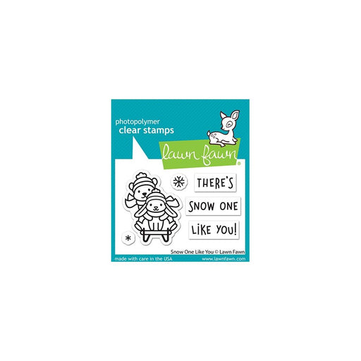 Lawn Fawn Clear Stamps 3"X2"-Snow One Like You-CLEAR STAMPS