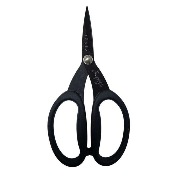 Tim Holtz - Non-Stick Titanium Micro Serrated Scissors 7"