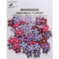 Little Birdie - Janice Paper Flowers 50/Pkg Birds And Berries