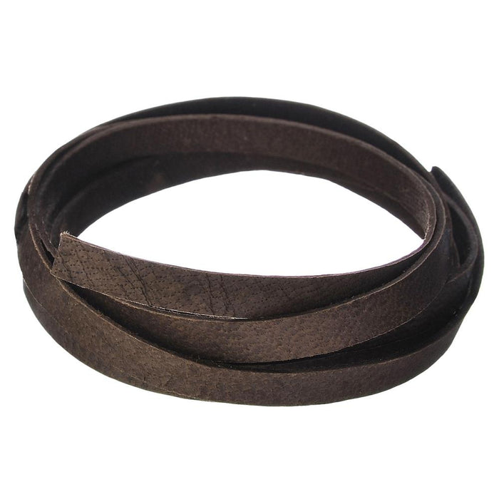 Realeather® Crafts Deerskin Lace 3/16"X2yd Packaged Chocolate