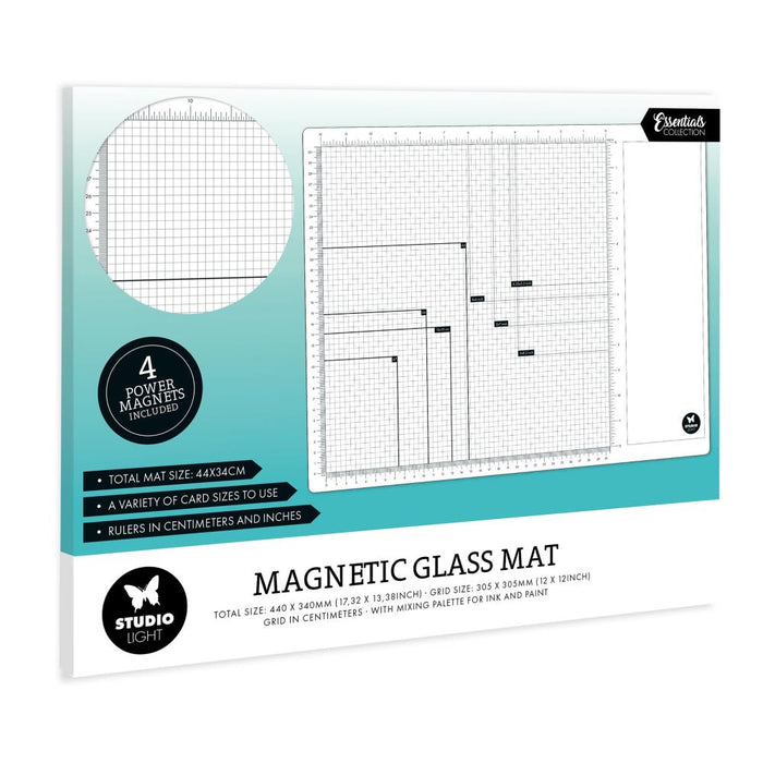 Studio Light Essentials Magnetic Glass Mat W/Magnets