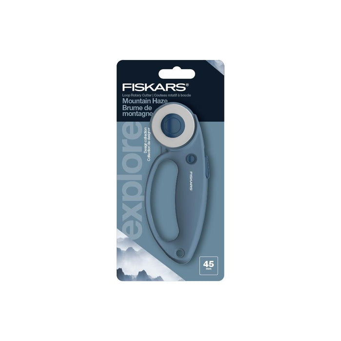 Fiskars Designer Loop Rotary Cutter 45mm - Mountain Haze