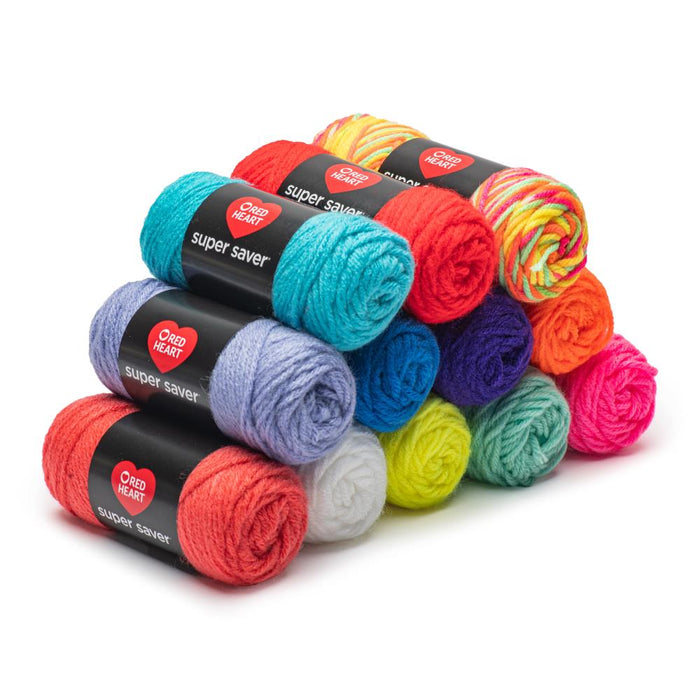 Red Heart Super Craft Kit-Brights