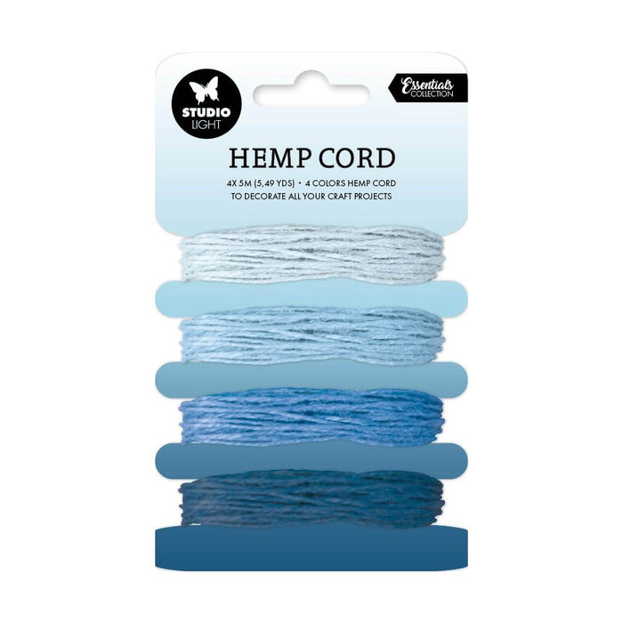 Studio Light Consumables Hemp Cord 4/Pkg Blue