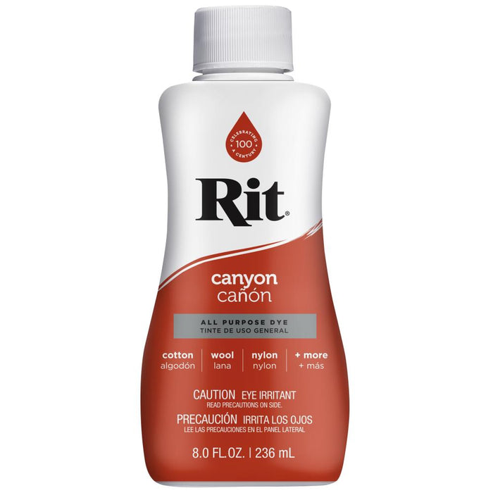 Rit Dye - All-Purpose Liquid 8oz - Canyon 236ml