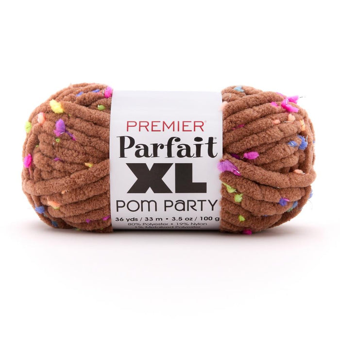 Premier Yarns Parfait XL Pom Party - Caramel Crunch
