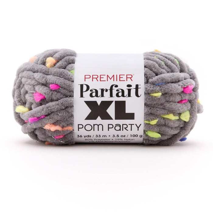 Premier Yarns Parfait XL Pom Party - Disco Ball