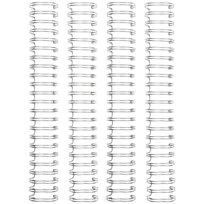 We R Cinch Wires 1" 4/Pkg - Silver