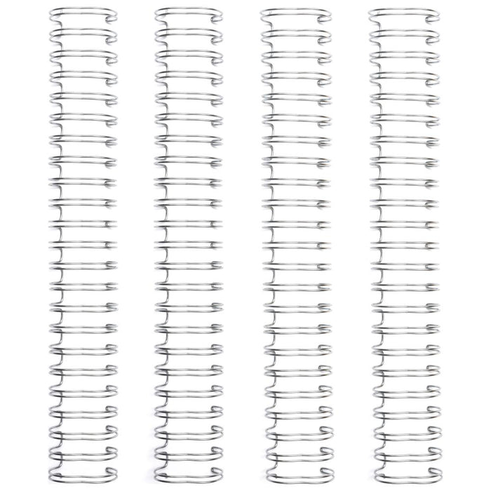 We R Memory Keepers - Cinch Wires .625" 4/Pkg -Silver