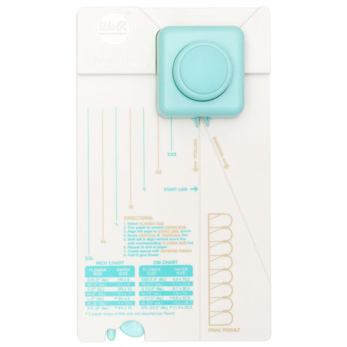 We R Memory Keepers - Flower Punch Board Plus Bonus Stem Kit