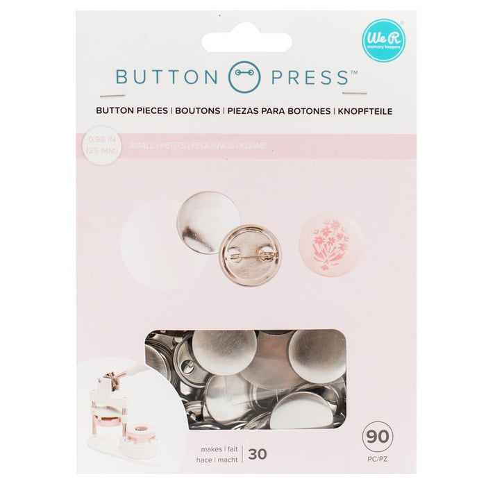 We R Memory Keepers Button Press Refill Pack 30/Pkg