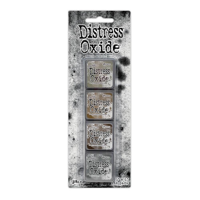 Tim Holtz Distress Mini Oxide Ink Pads 4/Pkg - Kit #12