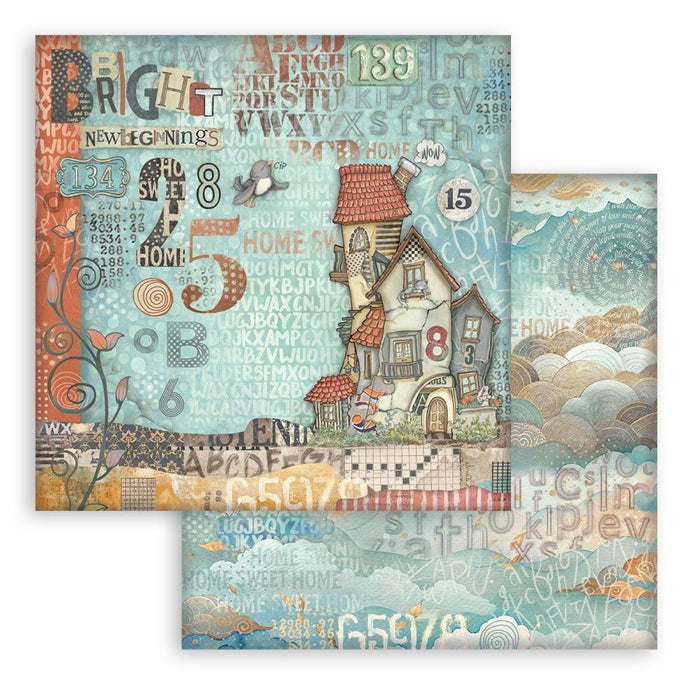 Stamperia Scrapbooking Pad 12"X12" 10/Pkg - Furry Friends