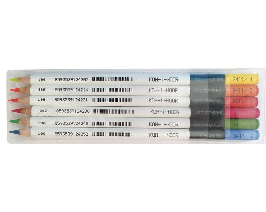 Koh-i-Noor - Highlighter Pencils Set - 6 piece