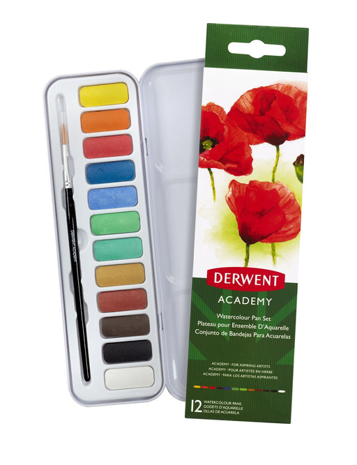 Derwent - Academy Watercolour Pan Set