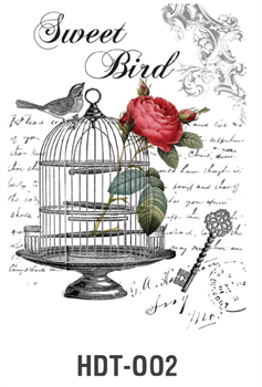 Cadence - Decor Transfer Paper - Bird Cage