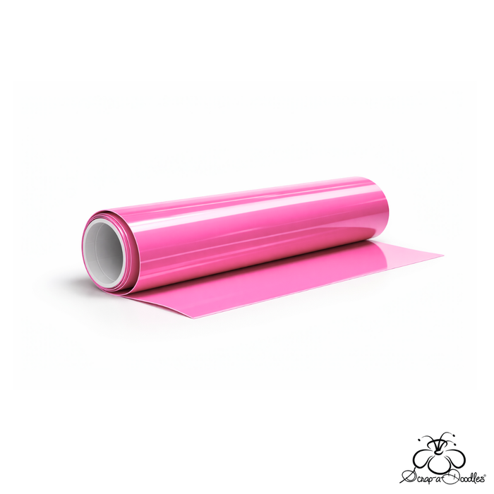 Grafitack - Premium Adhesive Vinyl Sheet GLOSSY - Candy Pink (30cm x 1M)