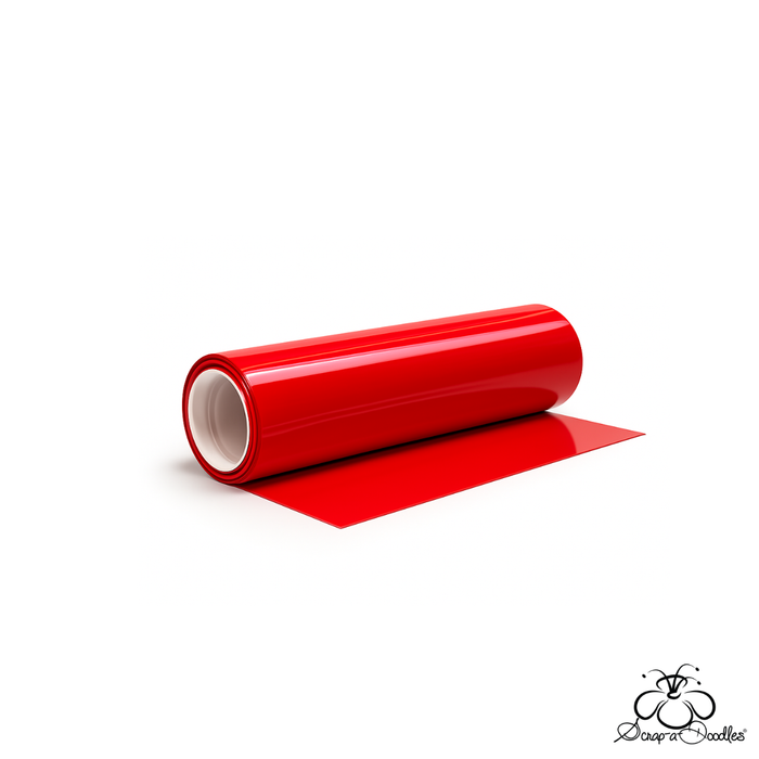 Grafitack - Adhesive Vinyl Sheet GLOSS - Red (30cm x 1m)