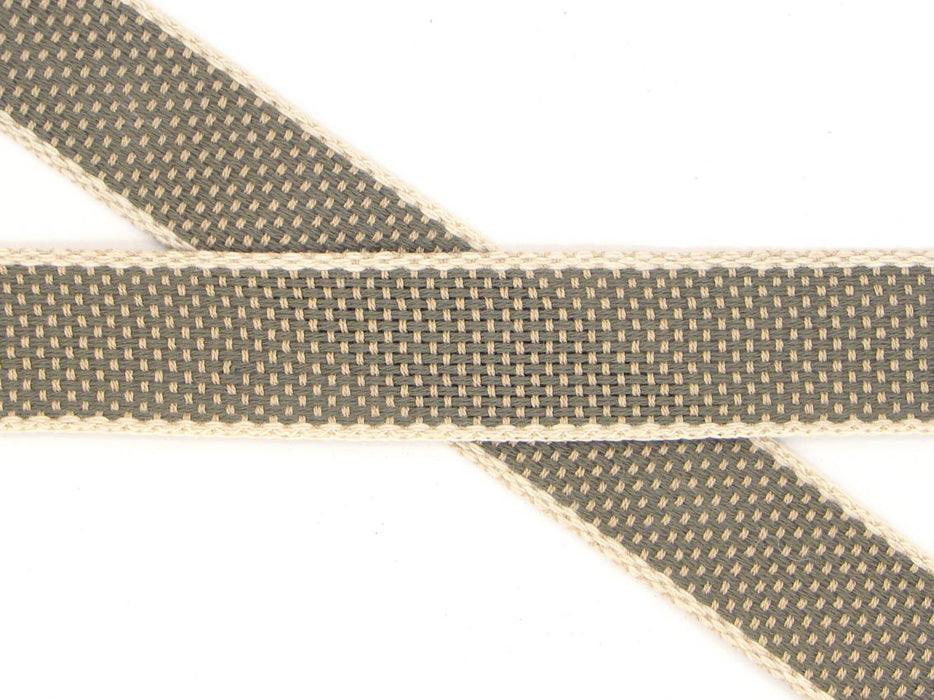 Zanzibar Tape - Cotton Mesh Tape - Khaki Green (30mm x 20m)