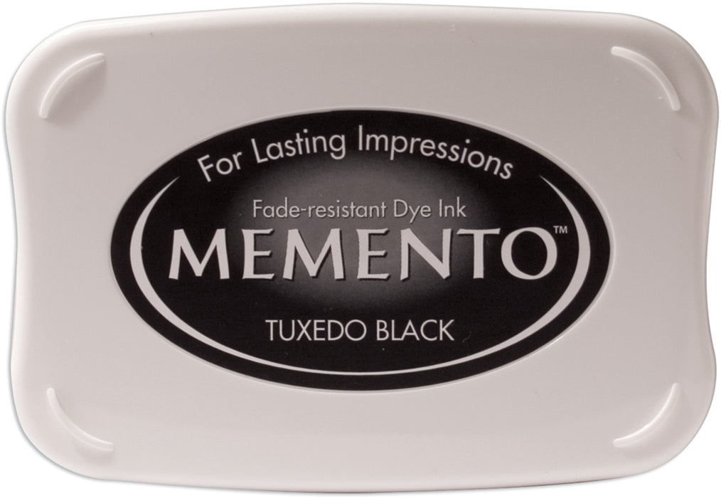 Memento Dye Ink Pad-Tuxedo Black