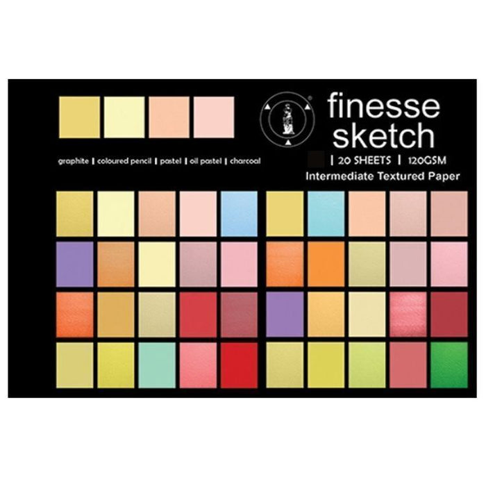 Art board - A3 Finesse Sketch Paper Pad - 120gsm/20sheets