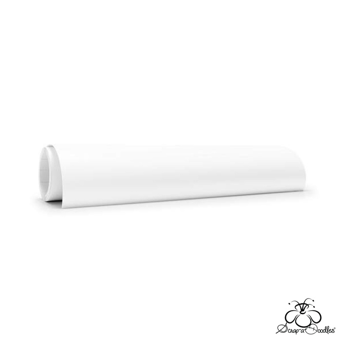 Poli-Flex Turbo - Heat Transfer Vinyl - White (30cm x 1m)