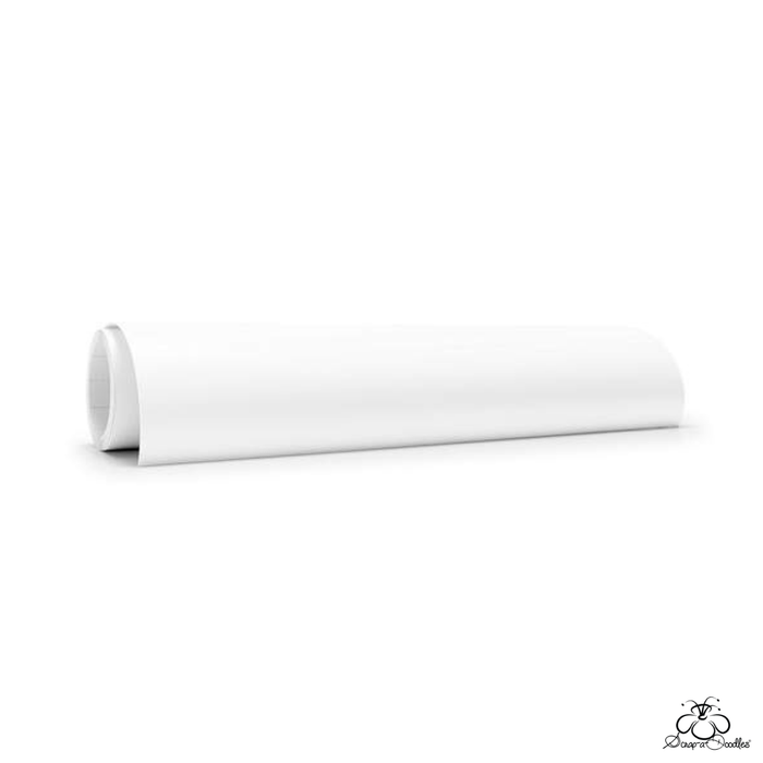 Grafitack - Adhesive Vinyl Sheet MATT - White (0.5m x 30cm)