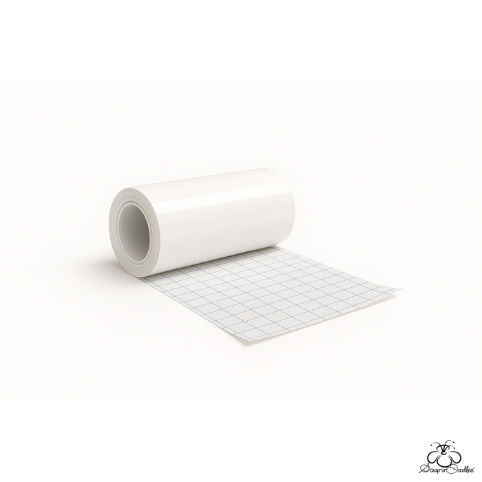 Premium Mini Vinyl Rolls for Cricut Joy - Self-Adhesive (5.5"x40")-White-Glossy