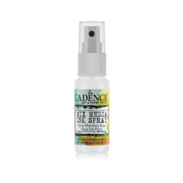 Cadence - Mixed Media Ink Spray - White - 25ml