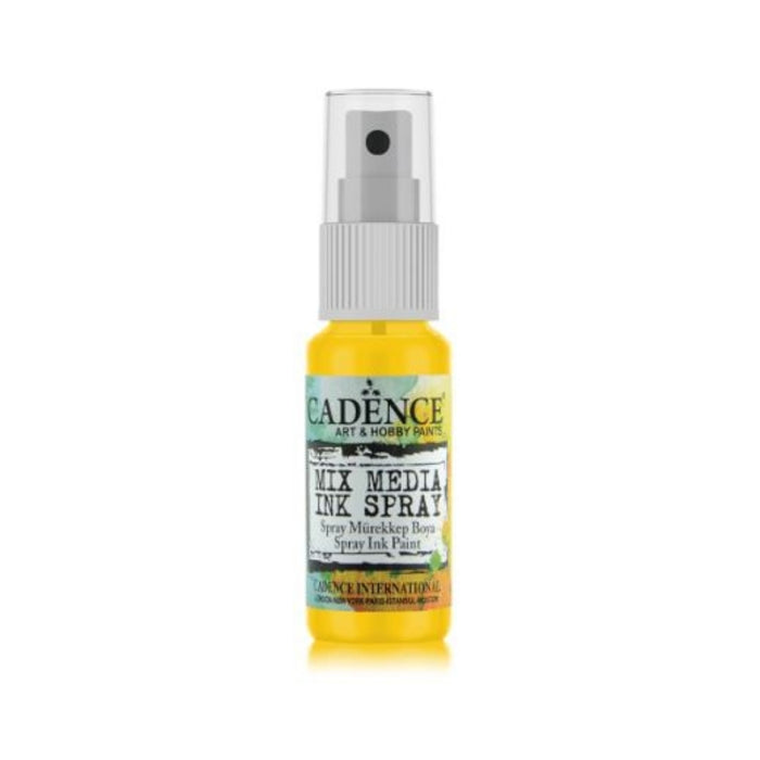 Cadence - Mixed Media Ink Spray - Yellow- 25ml