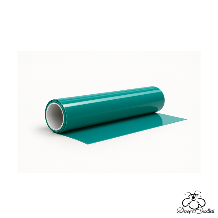 Poli-Flex Turbo - Heat Transfer Vinyl - Aqua Green (30cm x 1m)
