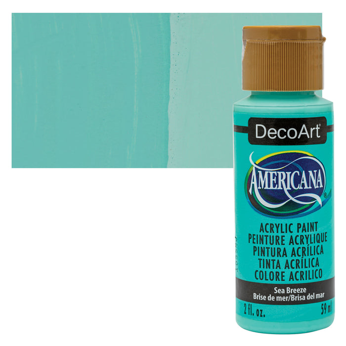 DecoArt Americana Acrylic Paint 2oz Sea Breeze - Opaque