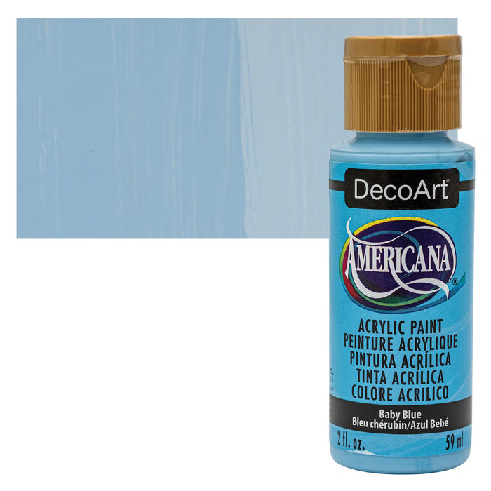 DecoArt - Americana Acrylic Paint 2oz - Baby Blue